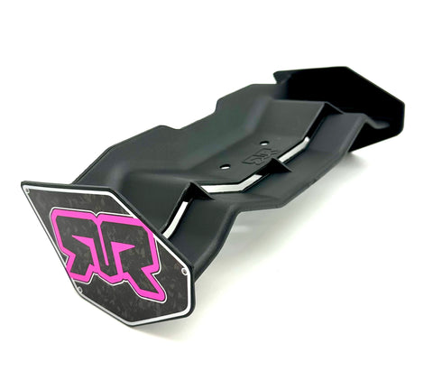Arrma Infraction Mega 3S GT Wing Style Rear Spoiler – Black, 1:8 Scale, Skookum RC