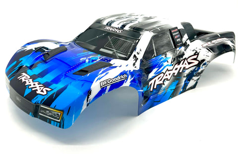 fits Slash 2wd VX3 - BODY Shell (BLUE White Black 4x4 5924-Blue brushless 58434-4