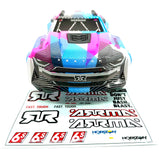 Arrma KRATON 6s V6 BLX - Body Shell (PINK Blue cover clipess assembly ARA8608V6