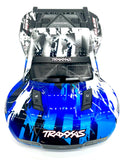 fits Slash 2wd VX3 - BODY Shell (BLUE White Black 4x4 5924-Blue brushless 58434-4