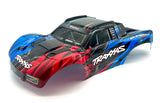 SLASH 4x4 VX3 - BODY Shell (Red Blue cover clipless traxxas 68454-4