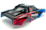 SLASH 4x4 VX3 - BODY Shell (Red Blue cover clipless traxxas 68454-4
