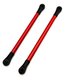 Arrma Mojave 6s EXB - CENTER BRACE tubes 120.5 & 136mm red ARA7704V3