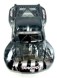 fits Slash 2wd VX3 - BODY Shell (BLACK silver gray clipless 4x4 5924-Blk 58434-4