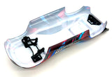 Rustler 2WD VX3 - BODY Shell (Red clipless traxxas brushless cover 37454-4)
