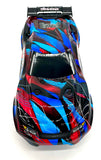 Rustler 2WD VX3 - BODY Shell (Red clipless traxxas brushless cover 37454-4)