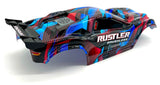 Rustler 2WD VX3 - BODY Shell (Red clipless traxxas brushless cover 37454-4)