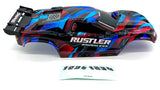 Rustler 2WD VX3 - BODY Shell (Red clipless traxxas brushless cover 37454-4)
