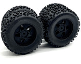 Arrma MINI KRATON 3S - Wheels & Tires (set of 4) dBoots Backflip ARA2508S