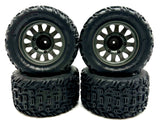 Arrma Vorteks 4x4 223s - TIRES & Wheels (tyres rims DBoots Katar ARA4305V4