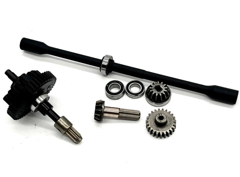 MINI RALLY VXL SPUR Gear 47t, center driveshaft, pinion 23t, bearings Traxxas 108046-1