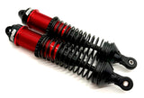 Arrma Mojave 6s EXB - Rear Shocks (Assembled Dampers & Springs red ARA7704V3