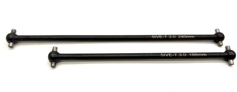 Losi 5IVE-TG 3.0 - Dogbones (Center) Front 188 Rear 240 shafts  LOS05025