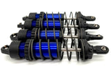 Maxx Slash SHOCKS (BLUE-Anodized Gt-maxx 8961 dampers springs Traxxas 102076-4