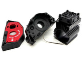 Arrma 223s 4x4 - Aluminum Motor Mount, heatsink, fan ARA4303V4 ARA4302V4