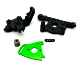Jato 4x4 VXL MOTOR MOUNT & GEAR 7460a 9025 7490G (green), Traxxas 90386-4
