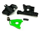 Jato 4x4 VXL MOTOR MOUNT & GEAR 7460a 9025 7490G (green), Traxxas 90386-4