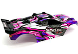 fits Rustler 4x4 BL-2S BODY Shell (PINK & Purple) Traxxas 67164-4