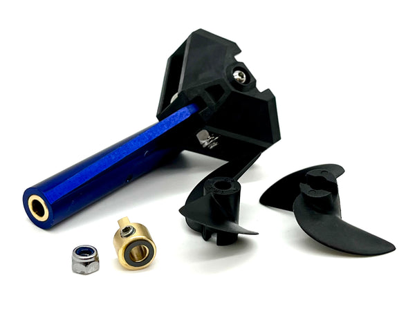Spartan SR Boat DRIVE STRUT & PROPELLER 5727, 5733 Traxxas 103076-4 ...