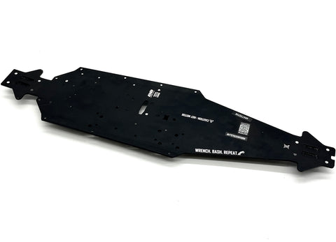 Arrma TALION 6s EXB - CHASSIS (black aluminum XLWB CNC 7075 ARA-3404 ARA7707V6