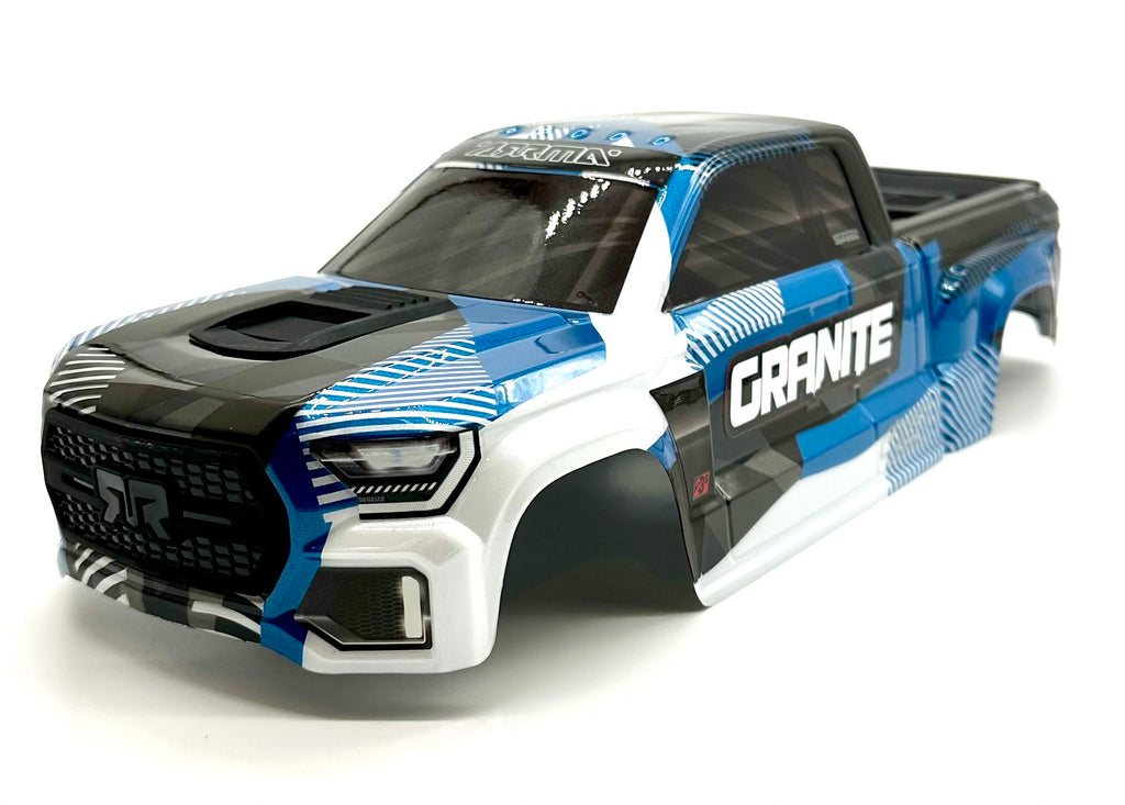 [���ܼ�] ARA-1621-B [ARRMA] GRANITE 4x4 223s - Body Shell Blue painted clipless ARA4302V4
