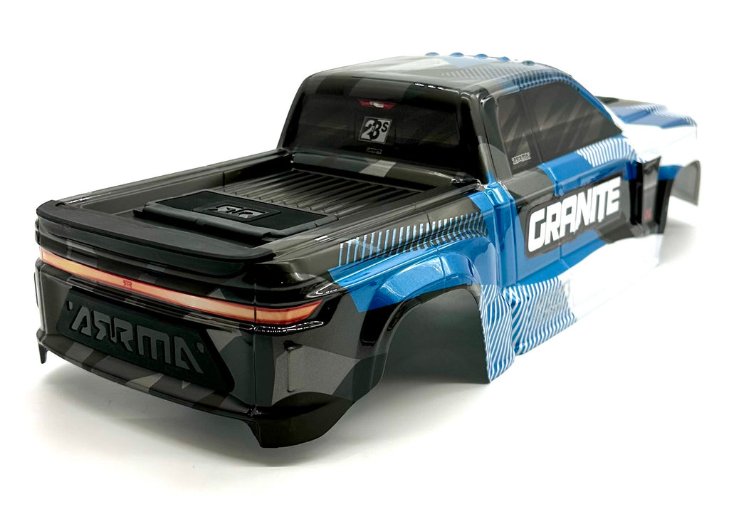 [���ܼ�] ARA-1621-B [ARRMA] GRANITE 4x4 223s - Body Shell Blue painted clipless ARA4302V4