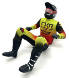 Losi Promoto - Rider Figure, (RED) FXR & Jersey Set LOS06000