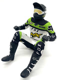 Losi Promoto - Rider Figure, (Green) Pro Circuit & Jersey Set LOS06000