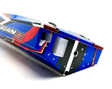 Spartan SR Boat HULL & Hatch (Orange graphics 10315) Traxxas 103076-4