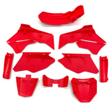 Losi Promoto - Body Plastics Red wrapped, fairing parts LOS06000