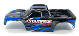 Stampede 4x4 BL-2S BODY Shell (BLUE) w/rollbar and mounts Traxxas 67154-4