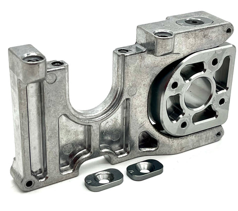 Losi 5IVE-TE 3.0 - Silver Motor MOUNT (mounting block LOS05022