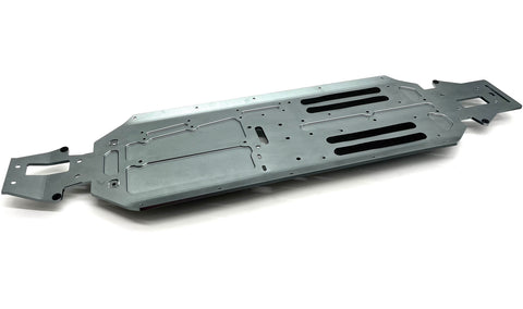 Losi 5IVE-TE 3.0 - Chassis (main plate silver aluminum LOS-3721 droop LOS05022