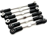 Losi 5IVE-TE 3.0 - Tie Rods & Turnbuckles (assembled aluminum) LOS05022