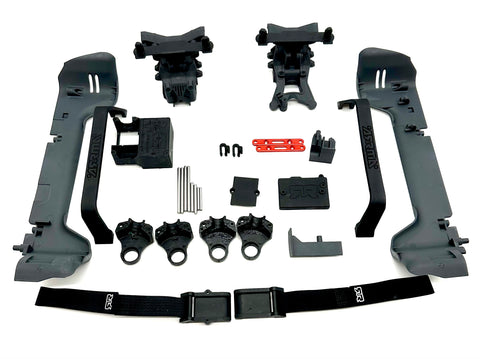 Arrma SENTON 4x4 223s - Side Guards (Body Mounts, Straps Towers hinge pins Bulkhead) ARA4303V4