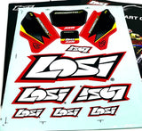 Losi Promoto - Manual, Decals & Quick start guide (RED) LOS06000