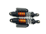 SAND CAR Front SHOCKS (GT Maxx ORANGE-Anodized pair springs Traxxas 109076-4