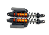SAND CAR REAR SHOCKS (GT Maxx ORANGE-Anodized pair springs Traxxas 109076-4
