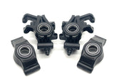 SAND CAR Front/Rear Hub Carriers Caster Steering Blocks & Bearings Traxxas 109076-4