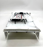 Losi 22s DIRT OVAL - Body (body set & cage, White/Summit, interior, driver LOS-2167