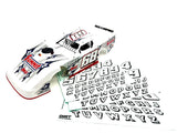 Losi 22s DIRT OVAL - Body (body set & cage, White/Summit, interior, driver LOS-2167