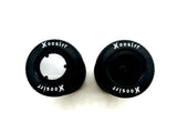 Losi 22s DIRT OVAL - Wheels & Tires Hoosier, Soft, Mounted, Black, FR/RR LOS-2167