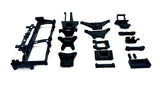 Losi 22s DIRT OVAL - Plastics Set (Battery Tray, braces, towers, bumpers,  LOS-2167
