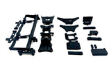 Losi 22s DIRT OVAL - Plastics Set (Battery Tray, braces, towers, bumpers,  LOS-2167