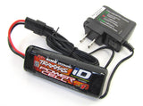 1/16 E-revo 7.2v Traxxas iD BATTERY & wall CHARGER 2921r 6-cell Summit 71076-3