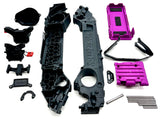 Arrma QUAKE 2wd - Chassis (Purple LWB right left halves mega ARA3537