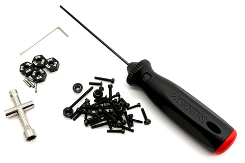 Arrma Infraction GROM 3S - Screws & Tools hardware 12mm hex nuts ARA2315