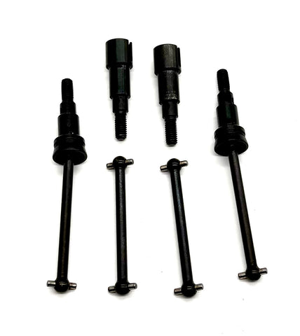 Arrma Infraction GROM 3S - DRIVESHAFTS front/rear CVD axles cups ARA2315
