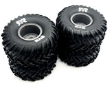 Arrma GORGON 223S - Tires & Wheels (gun metal) DBOOTS Cut Chevron MT ARA3530