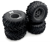 Arrma GORGON 223S - Tires & Wheels (gun metal) DBOOTS Cut Chevron MT ARA3530